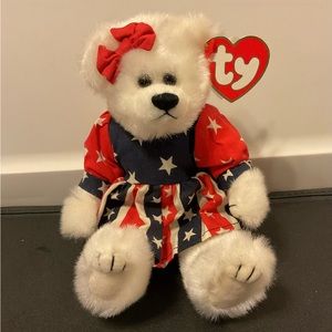 Ty Franny stuffed teddy bear